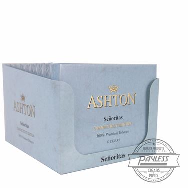 Buy Ashton Small Cigars Connecticut Senoritas (10 packs of 10) Online Ashton Small Cigars Connecticut Senoritas (10 packs of 10)