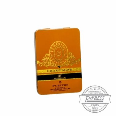 Buy Perdomo Reserve Champagne Puritos (5 tins of 5) Online Perdomo Reserve Champagne Puritos (5 tins of 5)
