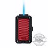 Colibri Rally Single Jet Flame Cigar Lighter Black & Red (LI360T4)