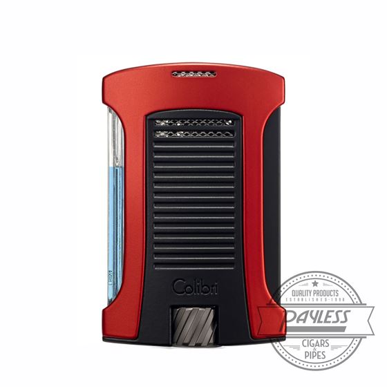 Colibri Daytona Single-Jet Flame Lighter Red & Black (LI770T4)