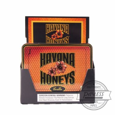 Buy Havana Honeys Vanilla Cigarillos Online Havana Honeys Vanilla Cigarillos (5 tins of 10)