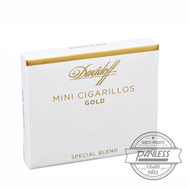 Buy Davidoff Mini Cigarillos Gold Packs Online Davidoff Mini Cigarillos Gold (10 packs of 10)