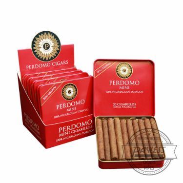 Buy Perdomo Mini Cigarillos Sun Grown Online Perdomo Mini Cigarillos Sun Grown Tins