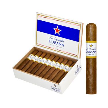 La Estrella Cubana Habano Robusto  Box   La Estrella Cubana Habano Robusto  Box