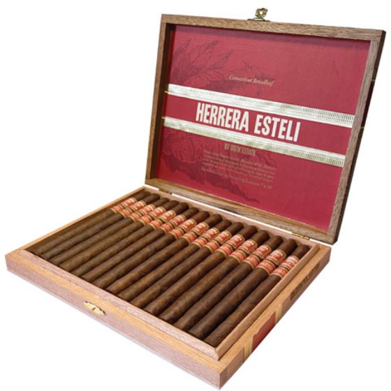 Herrera Esteli Connecticut Broadleaf Tienda Exclusiva Lancero Box