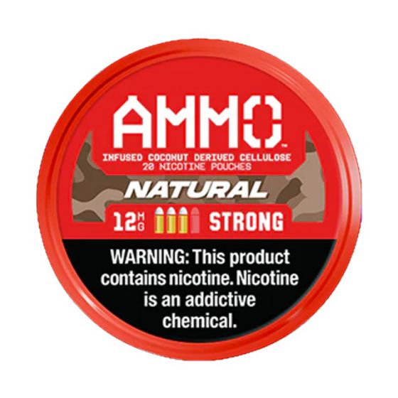 Ammo Natural 12mg (5 Cans)