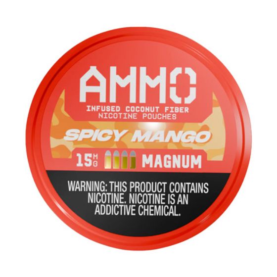 Ammo Spicy Mango 15mg (5 Cans)