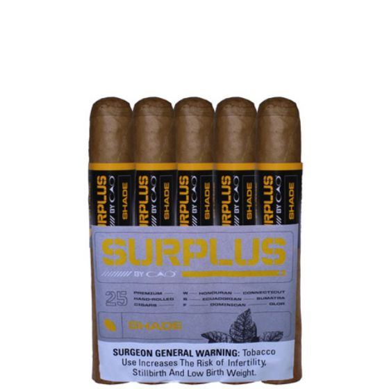 CAO Surplus Shade Robusto Bundle