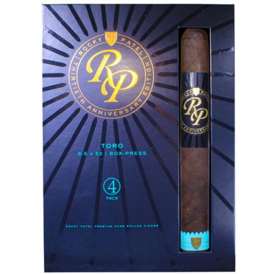 Rocky Patel 30th Anniversary Toro Gift Pack (4-Pack)