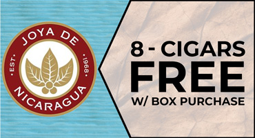 8-Pack with Joya de Nicaragua cigars box purchase 